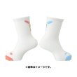 Photo2: Pokemon Center 2022 Socks for Women 23 - 25 cm 1 Pair Middle Plusle Minun (2)