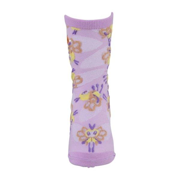 Photo4: Pokemon Center 2022 Socks for Women 23 - 25 cm 1 Pair Middle Ribombee Combee (4)