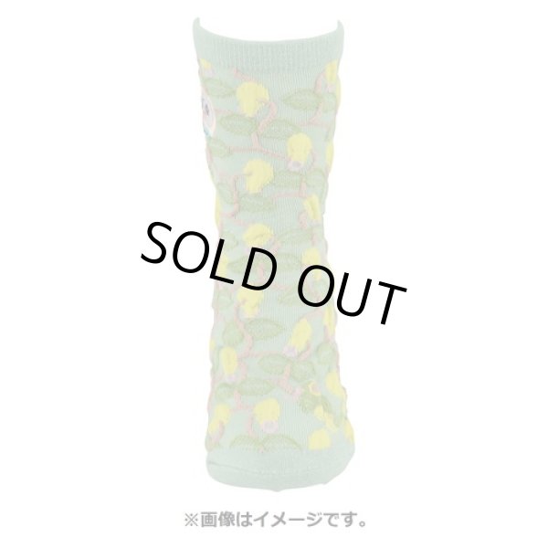 Photo4: Pokemon Center 2022 Socks for Women 23 - 25 cm 1 Pair Middle Rowlet (4)