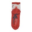 Photo4: Pokemon Center 2022 Socks for Women 23 - 25 cm 1 Pair Middle Spinda Salandit (4)