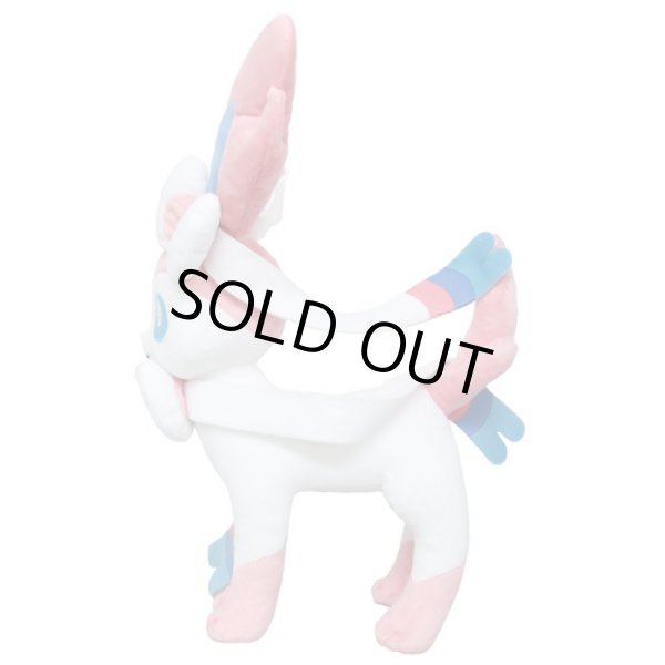 Photo3: Pokemon 2022 ALL STAR COLLECTION Sylveon M size Plush Toy SAN-EI (3)