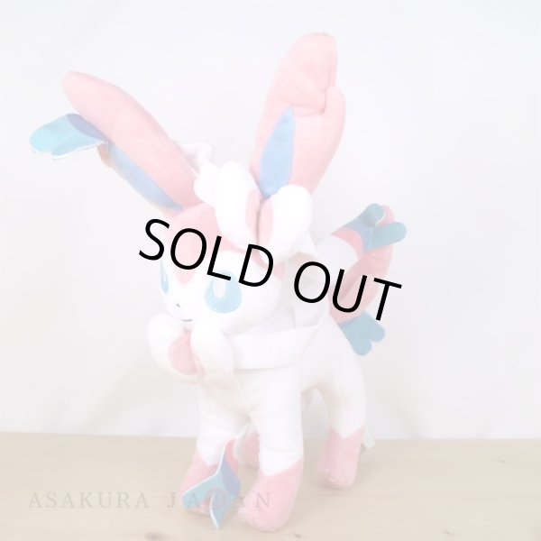 Photo6: Pokemon 2022 ALL STAR COLLECTION Sylveon M size Plush Toy SAN-EI (6)