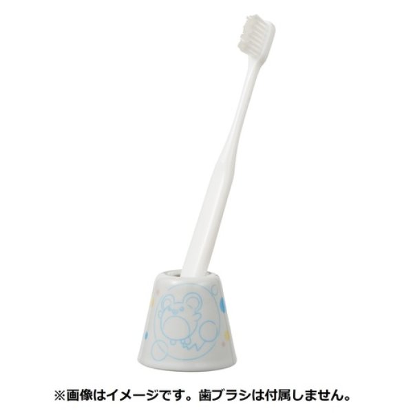 Photo3: Pokemon Center 2022 bubbly hour Toothbrush stand Pen stand Marill (3)