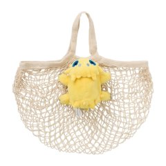 Pokemon Center 2022 Folding Mesh Net bag Pouch Joltik