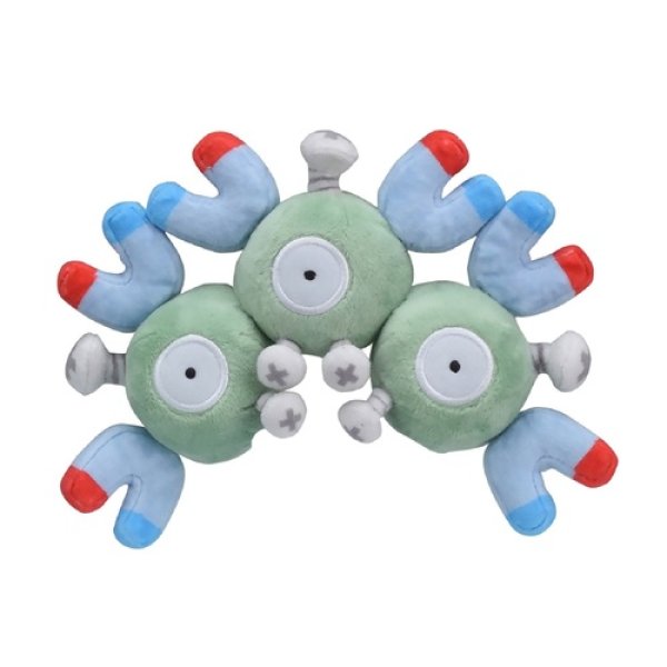 Photo1: Pokemon Center 2018 Pokemon fit Mini Plush #82 Magneton doll Toy (1)