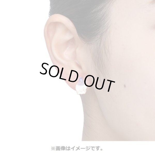 Photo3: Pokemon Center 2022 Pokemon Face Earrings - Pierced Earrings ver. #13 Litwick 1 pc (3)