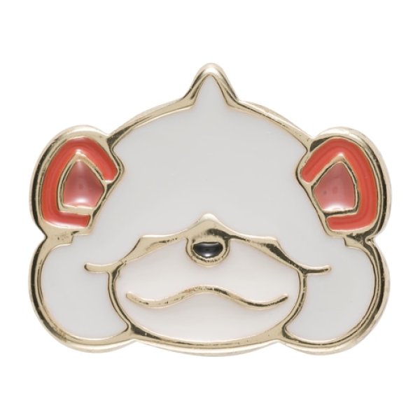 Photo1: Pokemon Center 2022 Pokemon Face Earrings - Pierced Earrings ver. #18 Hisuian Growlithe 1 pc (1)