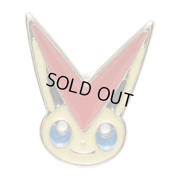 Photo1: Pokemon Center 2022 Pokemon Face Earrings - Pierced Earrings ver. #10 Victini 1 pc (1)