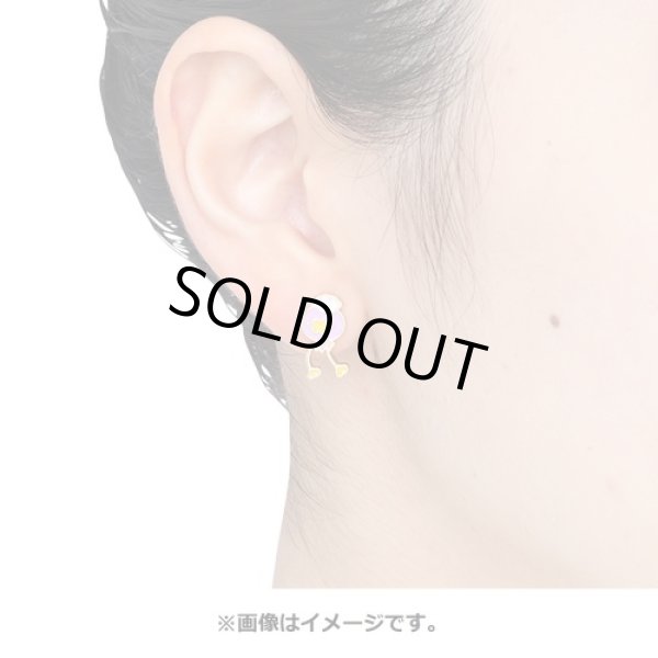 Photo3: Pokemon Center 2022 Pokemon Face Earrings - Pierced Earrings ver. #9 Drifloon 1 pc (3)