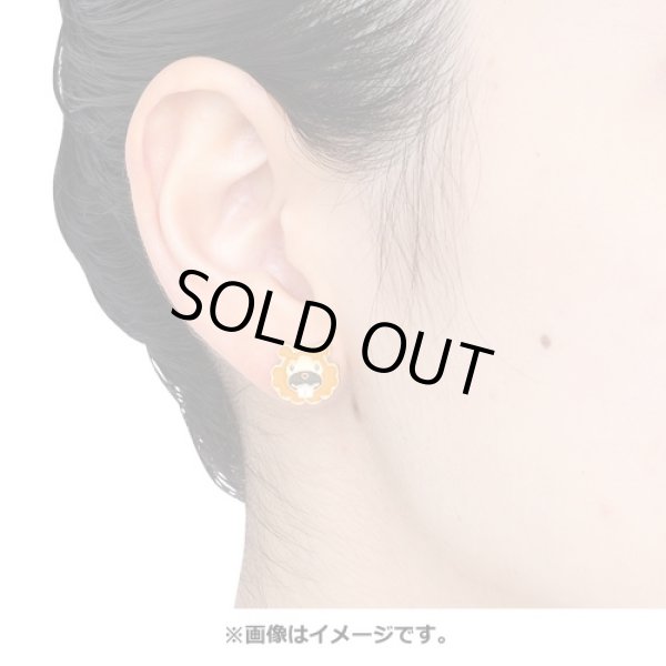 Photo3: Pokemon Center 2022 Pokemon Face Earrings - Pierced Earrings ver. #7 Bidoof 1 pc (3)