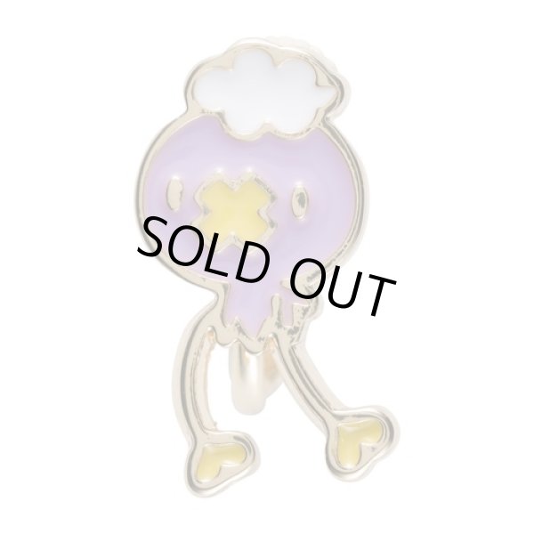 Photo1: Pokemon Center 2022 Pokemon Face Earrings - Clips Earrings ver. #9 Drifloon 1 pc (1)