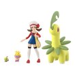 Photo2: BANDAI POKEMON SCALE WORLD Johto edition "Lyra Bayleef Natu Smoochum" 1/20 Figure (2)