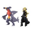 Photo3: BANDAI POKEMON SCALE WORLD Sinnoh edition "Cynthia & Garchomp" 1/20 Figure (3)