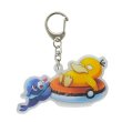 Photo1: Pokemon Center 2022 Okinawa Acrylic charm Key chain Psyduck Popplio ver. (1)