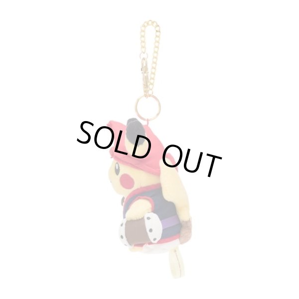 Photo3: Pokemon Center 2022 Okinawa Eisa Pikachu Plush Mascot Key chain (3)