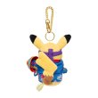 Photo5: Pokemon Center 2022 Okinawa Ryubu Pikachu Plush Mascot Key chain (5)