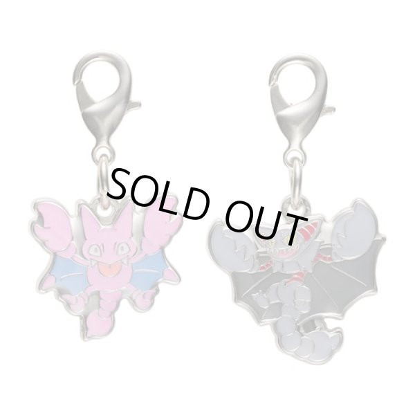 Photo1: Pokemon Center 2022 Metal Charm # 207 472 Gligar Gliscor (1)