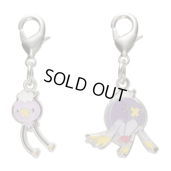 Photo1: Pokemon Center 2022 Metal Charm # 425 426 Drifloon Drifblim (1)