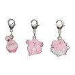 Photo1: Pokemon Center 2022 Metal Charm # 440 113 242 Happiny Chansey Blissey (1)