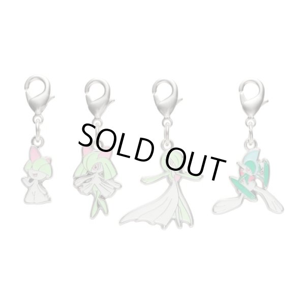 Photo1: Pokemon Center 2022 Metal Charm # 280 281 282 475 Ralts Kirlia Gardevoir Gallade (1)