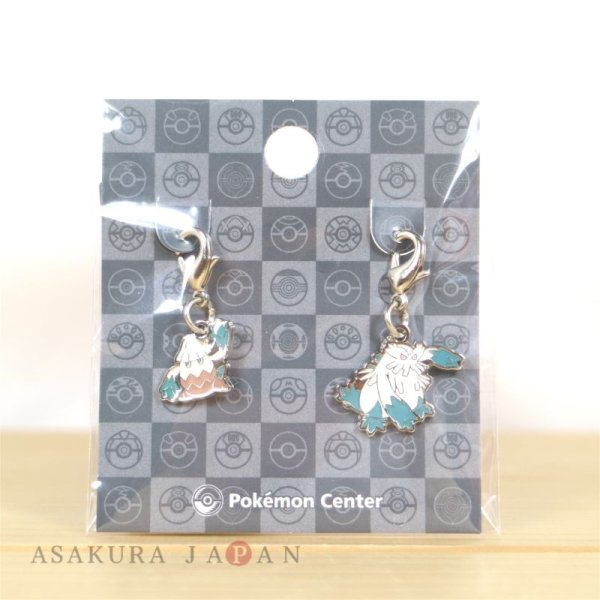 Photo2: Pokemon Center 2022 Metal Charm # 459 460 Snover Abomasnow (2)