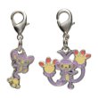 Photo1: Pokemon Center 2022 Metal Charm # 190 424 Aipom Ambipom (1)