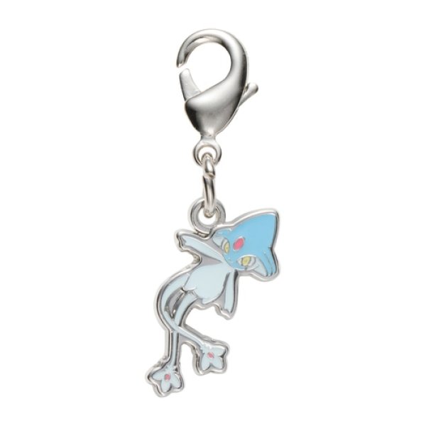 Photo1: Pokemon Center 2022 Metal Charm # 482 Azelf (1)