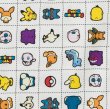 Photo2: Pokemon Center 2022 Cut Sewing Cloth 100 x 110 cm POKEMON DOLLS ver. (2)