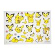 Photo2: Pokemon Center 2022 Fabric Sticker irodo Pichu & Pikachu & Raichu (2)