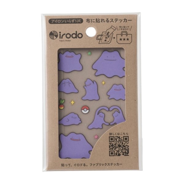 Pokemon Center 2022 Fabric Sticker irodo Ditto