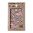 Photo1: Pokemon Center 2022 Fabric Sticker irodo Slowpoke & Slowbro & Slowking (1)