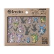 Photo1: Pokemon Center 2022 Fabric Sticker irodo Espeon Umbreon Leafeon Glaceon & Sylveon (1)