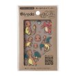 Photo1: Pokemon Center 2022 Fabric Sticker irodo Charmander & Charmeleon & Charizard (1)