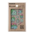 Photo1: Pokemon Center 2022 Fabric Sticker irodo Bulbasaur & Ivysaur & Venusaur (1)