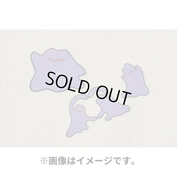 Photo3: Pokemon Center 2022 Fabric Sticker irodo Ditto (3)