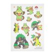 Photo2: Pokemon Center 2022 Fabric Sticker irodo Grookey & Thwackey & Rillaboom (2)