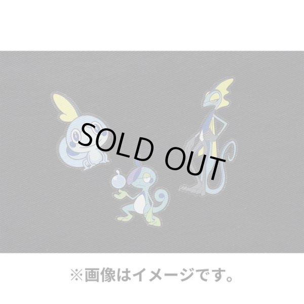 Photo3: Pokemon Center 2022 Fabric Sticker irodo Sobble & Drizzile & Inteleon (3)