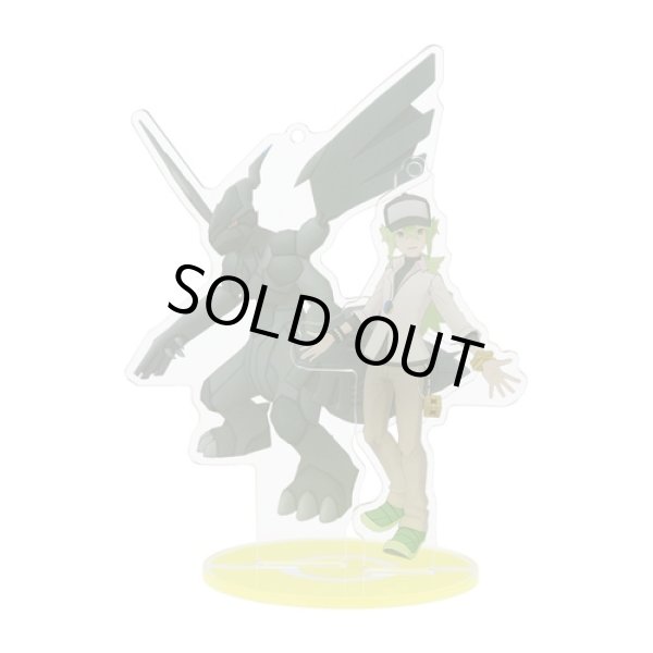 Photo2: Pokemon Center 2022 Pokemon Trainers Salon!! Acrylic Stand Key Chain N Zekrom (2)