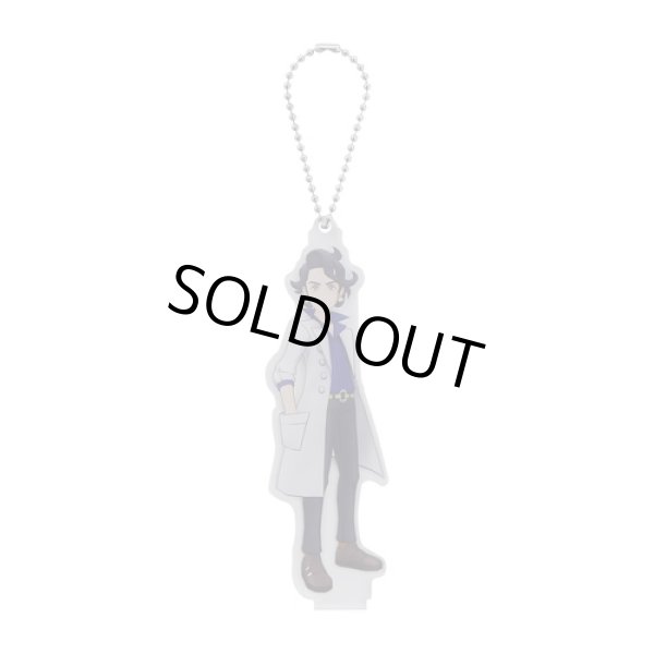 Photo3: Pokemon Center 2022 Pokemon Trainers Salon!! Acrylic Stand Key Chain Professor Sycamore Xerneas (3)