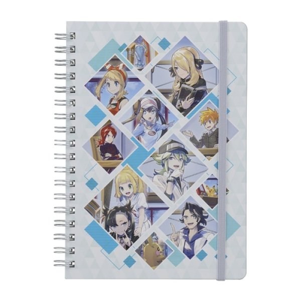 Photo1: Pokemon Center 2022 Pokemon TRAINERS Salon!! B6 Size Spiral Notebook (1)