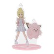 Photo2: Pokemon Center 2022 Pokemon Trainers Salon!! Acrylic Stand Key Chain Lillie Clefairy (2)