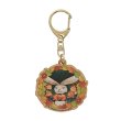 Photo1: Pokemon Center 2022 Halloween Harvest Festival Wood charm Key chain Calyrex ver. (1)