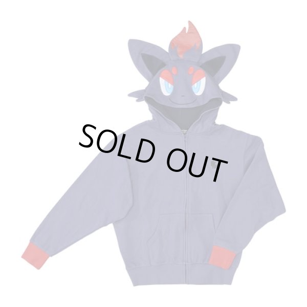 Photo1: Pokemon Center 2022 Halloween Harvest Festival Zorua Hoodie Free size (1)