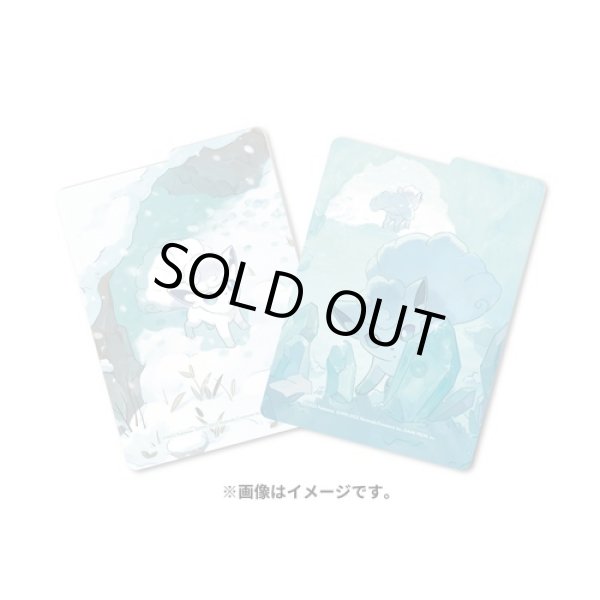 Photo3: Pokemon Center Original Card Game Flip deck case Alola Vulpix (3)