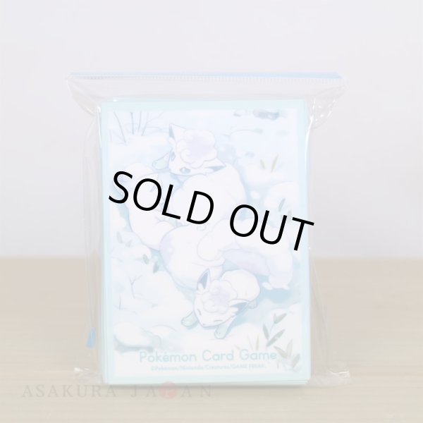 Photo3: Pokemon Center Original Card Game Sleeve Alola Vulpix 64 sleeves (3)