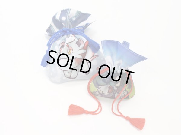 Photo4: Pokemon Center 2022 HISUI DAYS 2P Reversible Drawstring Pouch Bag (4)
