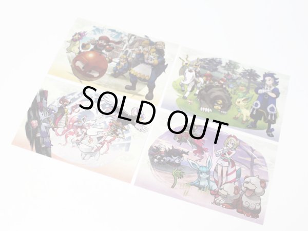 Photo3: Pokemon Center 2022 HISUI DAYS Postcards 4 pcs (3)