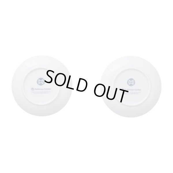 Photo2: Pokemon Center 2022 HISUI DAYS Small plate 2 pcs Hisuian Growlithe Zorua Zoroark (2)