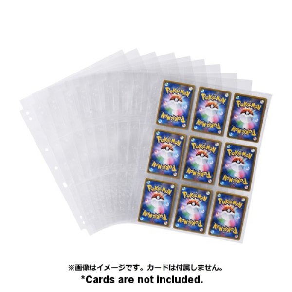 Photo4: Pokemon Center Original Card Game Collection refill Eevee Evolutions Binder refill (4)