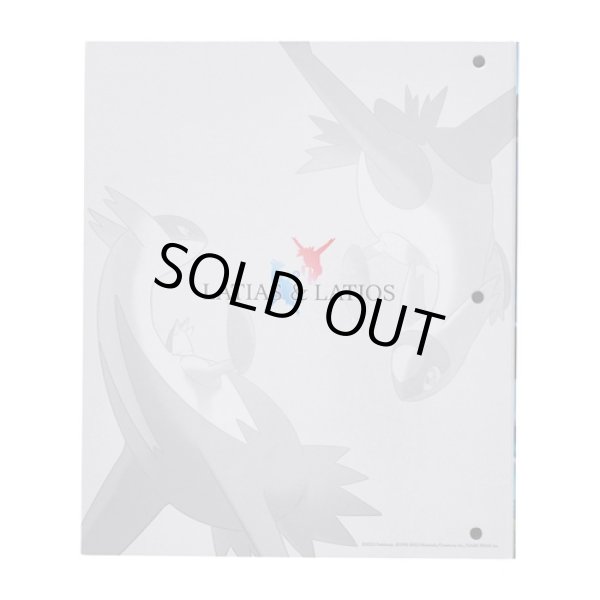 Photo3: Pokemon Center Original Card Game Collection file Binder Latias Latios (3)